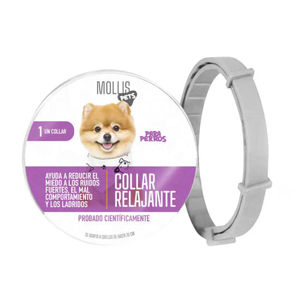 ¿TU MASCOTA ESTÁ ANSIOSA O INQUIETA? 🐶🐱 Devuélvele la paz y el bienestar con nuestro Collar Calmante Natural 💚