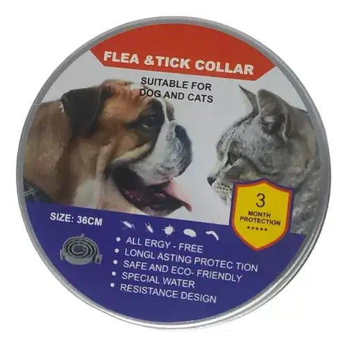 🐾 COLLAR ANTIPULGAS Y GARRAPATAS – PROTECCIÓN 8 MESES