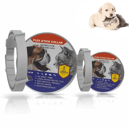 🐾 COLLAR ANTIPULGAS Y GARRAPATAS – PROTECCIÓN 8 MESES