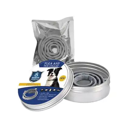 🐾 COLLAR ANTIPULGAS Y GARRAPATAS – PROTECCIÓN 8 MESES