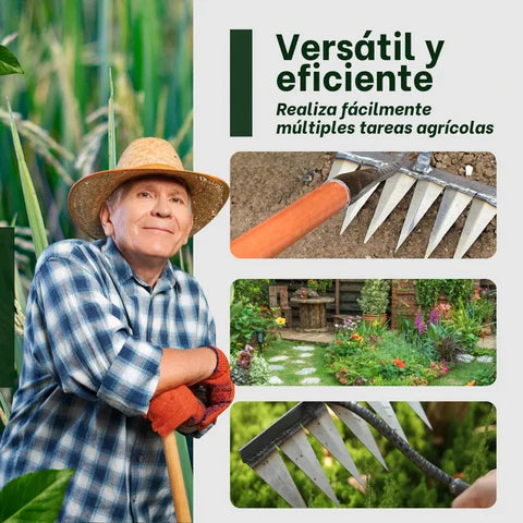 GreenMaster™ RASTRILLO DE JARDINERIA 🌿💪 + eBook GRATIS Guía de Jardinería